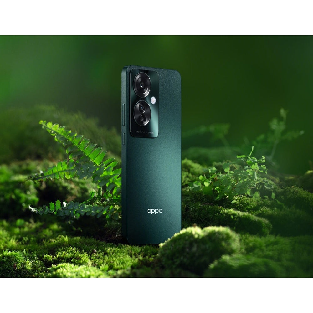 Celular OPPO Reno11 F 5G: Elegancia y Potencia - Verde Palmera