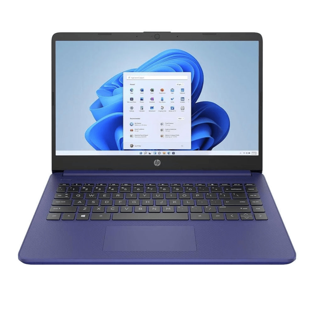 Laptop HP Stream 14-CF2112WM 64GB 4GB RAM Windows 11 - Azul