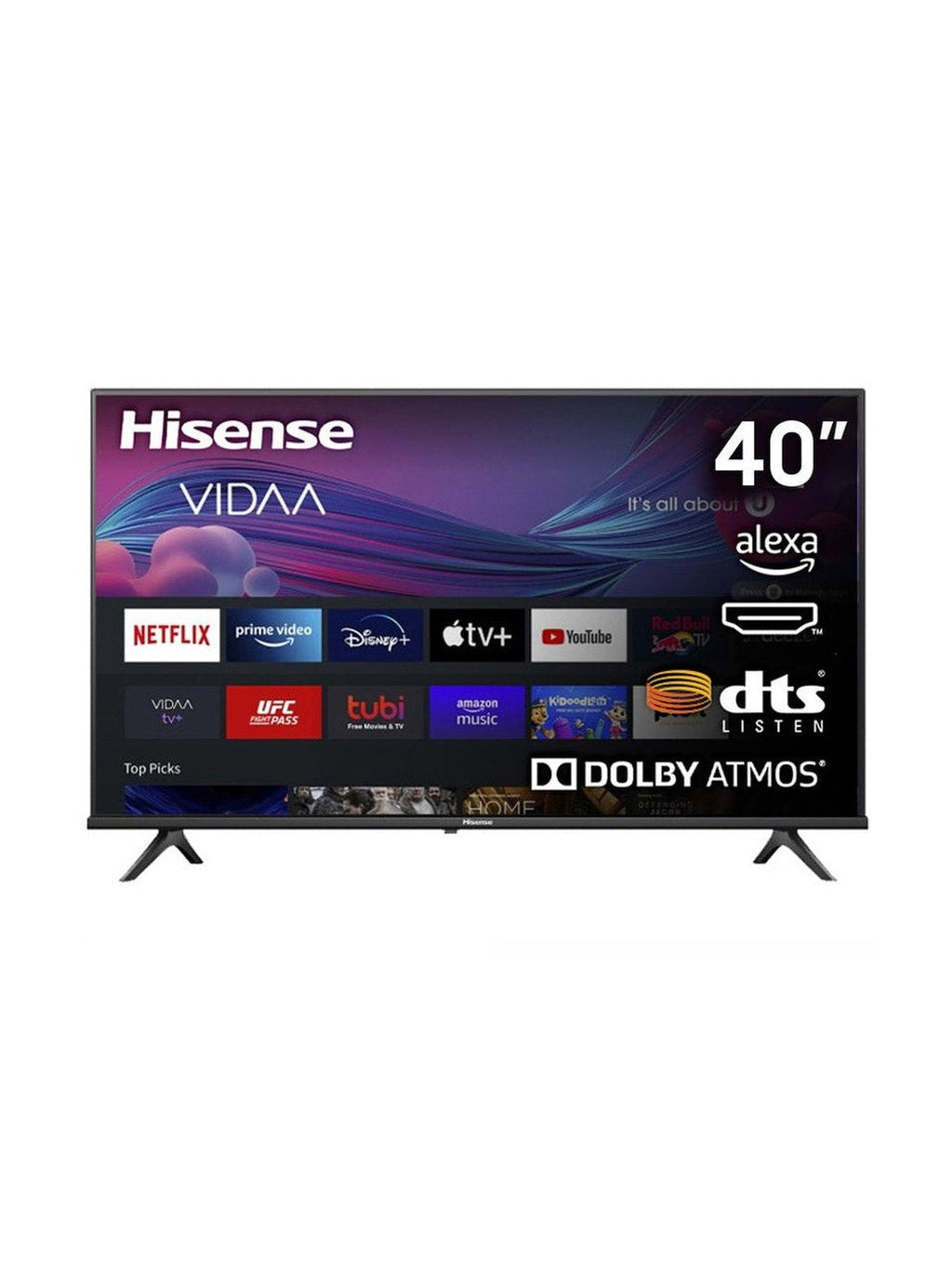 TELEVISION LED HISENSE 40 40A4KV VIDAA SMART TV
