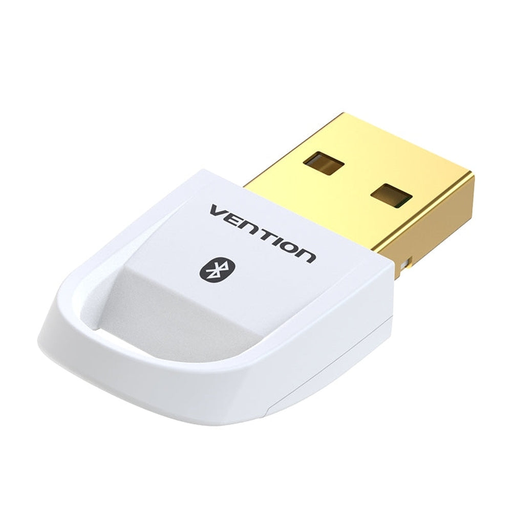 Adaptador Emisor Receptor Bluetooth 5.0 Usb Dongle Vention - Blanco