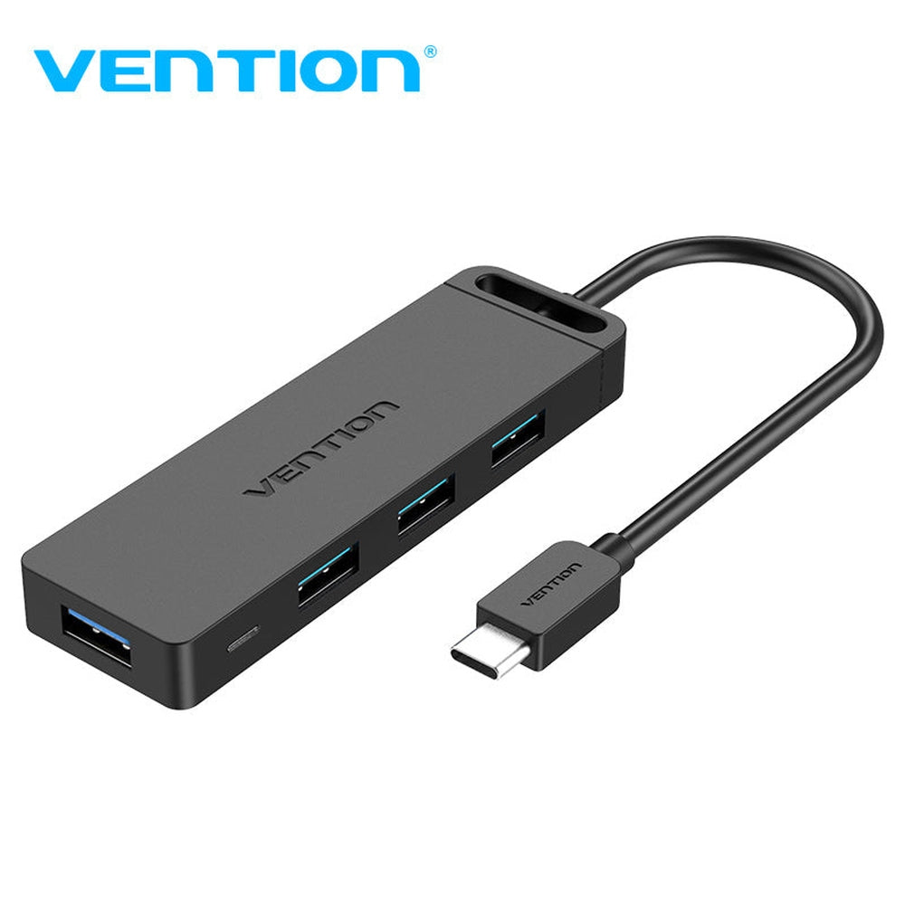 Adaptador USB tipo C a USB con 4 puertos USB 3.0 de VENTION