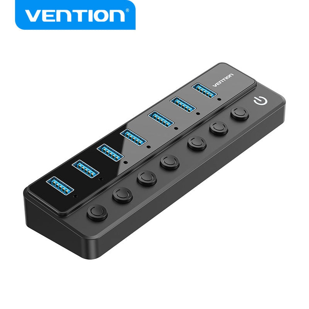 Adaptador multipuerto USB C Hub 7 en 1 de VENTION