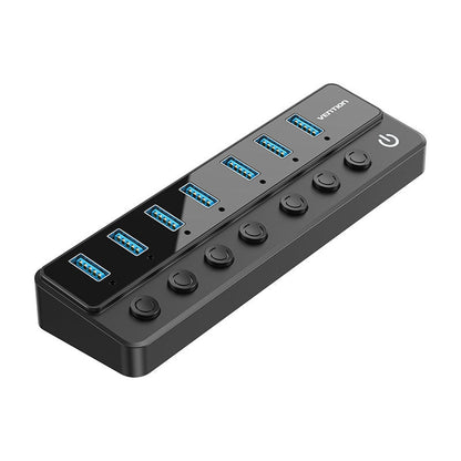 Adaptador multipuerto USB C Hub 7 en 1 de VENTION