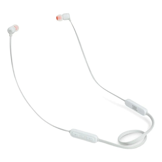 Audífonos Bluetooth JBL Tune 110BT con Micrófono/Control - Color Blanco
