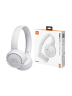 Audifonos Bluetooth Tune 520BT -15 horas de musica continua con una sola carga - Blanco