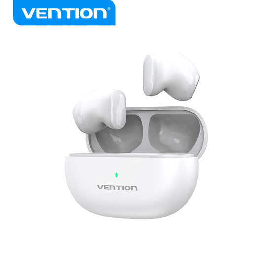 Auriculares Bluetooth Vention Tiny T12 NBLW0 con estuche de carga/ Autonomía 4h/ Blancos