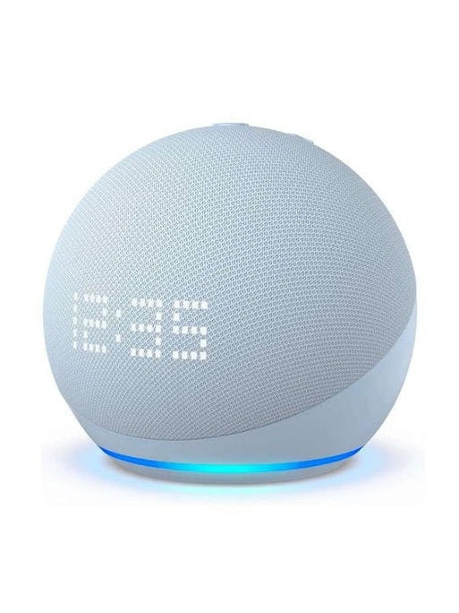 Bocina Inteligente Amazon Alexa Echo Dot 5ta Generacion Con Reloj - Azul