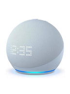 Bocina Inteligente Amazon Alexa Echo Dot 5ta Generacion Con Reloj - Azul