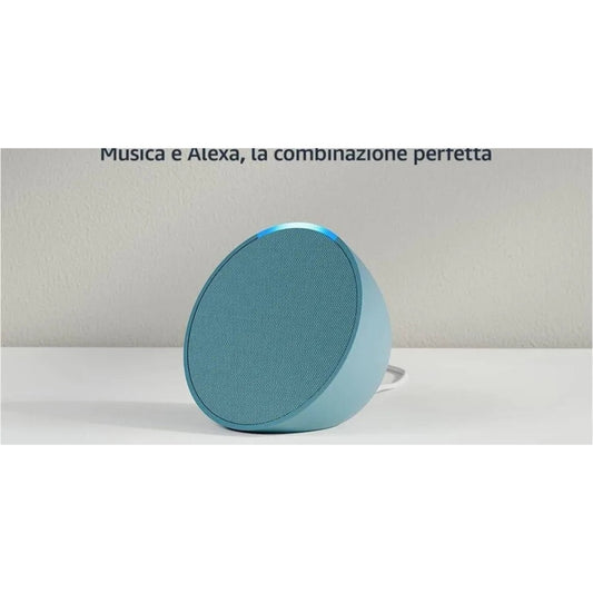 Bocina Inteligente Amazon Echo Pop - Azul Nuevo Modelo