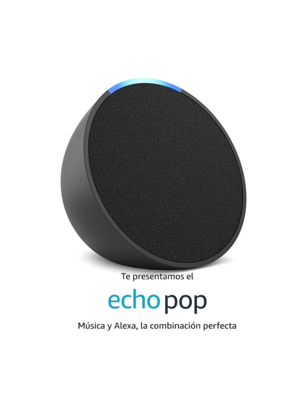 Bocina Inteligente Amazon Echo Pop - Negro Nuevo Modelo