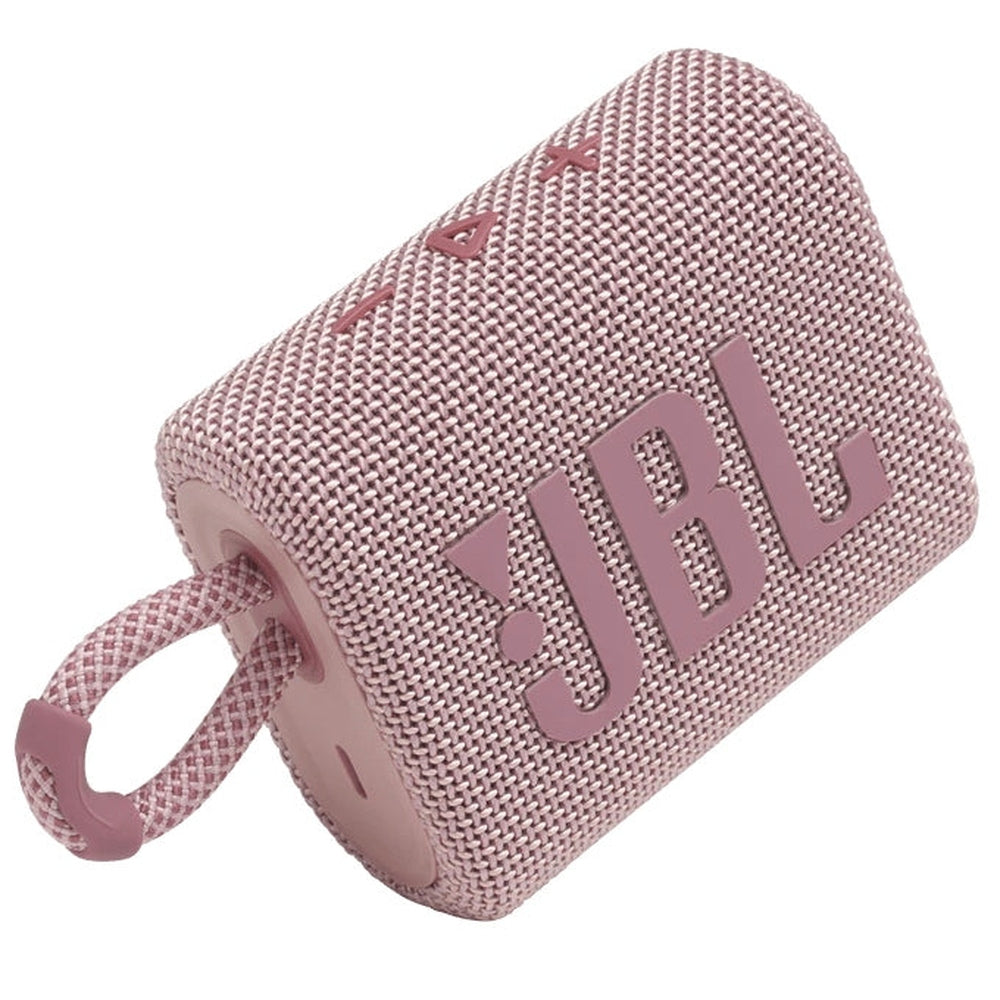 Bocina JBL Go 3 portatil con bluetooth - Color Rosa