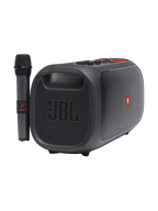 Bocina JBL Party Box On The Go, Con Un Microfono Inalambrico, Luces Led, Portatil