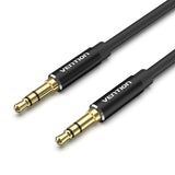 Cable Estéreo Vention BAXBG/ Jack 3.5 Macho - Jack 3.5 Macho/ 1.5m/ Negro