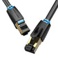 Cable de Red RJ45 SFTP Vention IKABF Cat.8/ 1m/ Negro