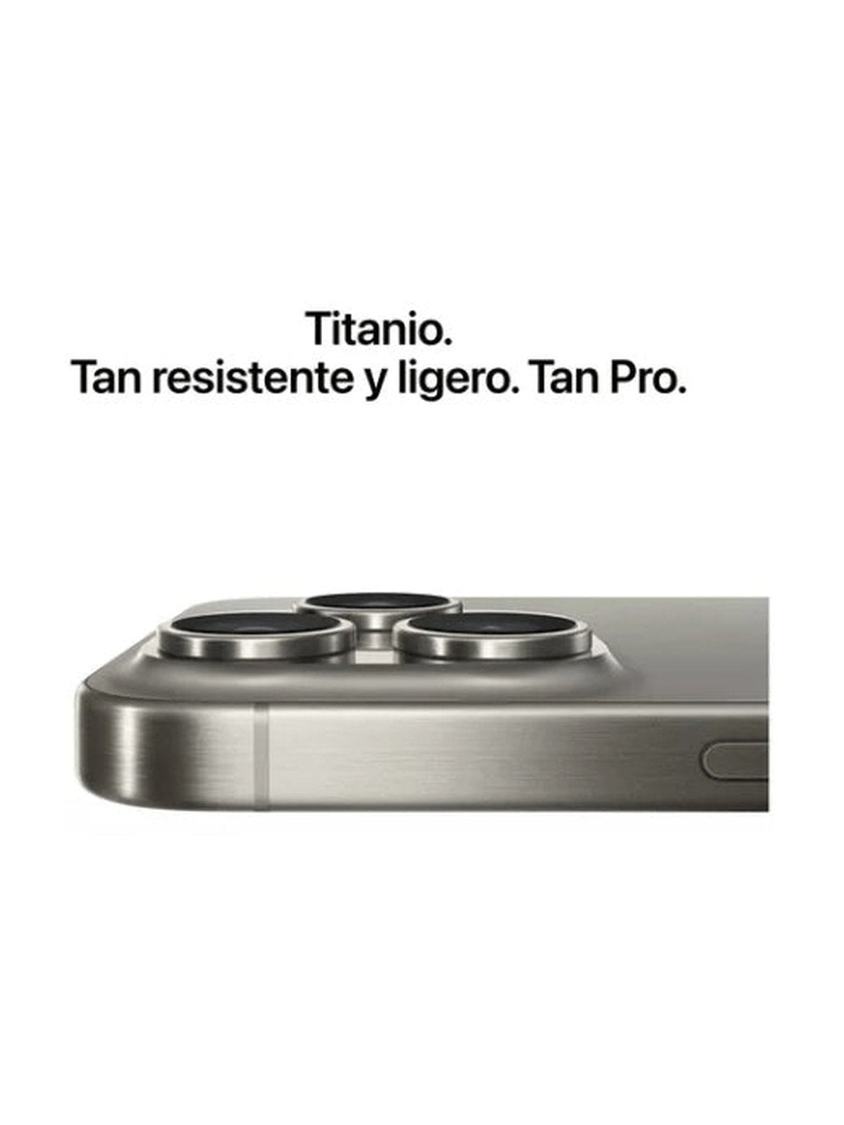 Celular Apple iPhone 15 Pro 256 GB eSIM - Titanio Negro