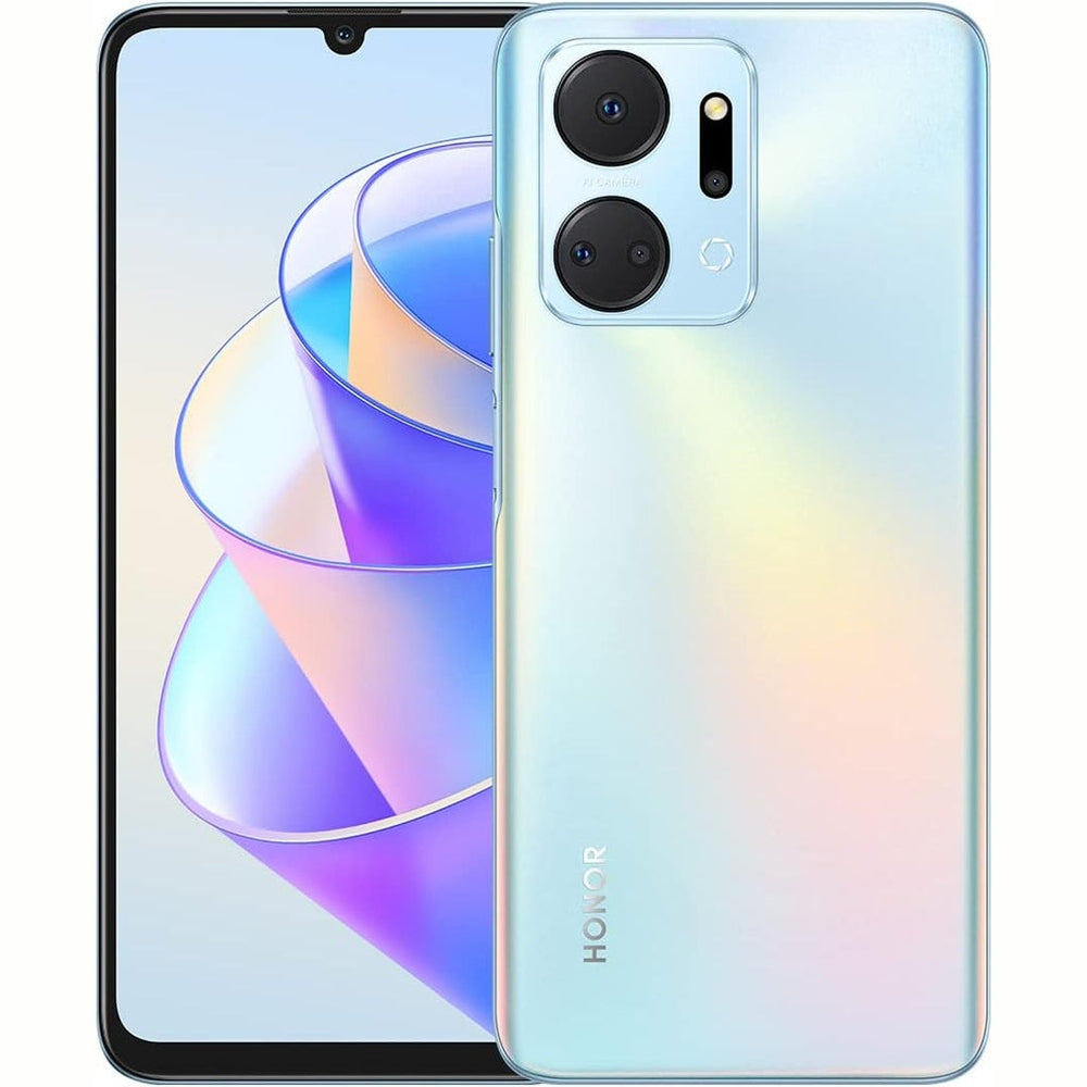 Celular Honor X7a 128GB / 6GB RAM - Camara cuádruple de 50MPX - Color Plata