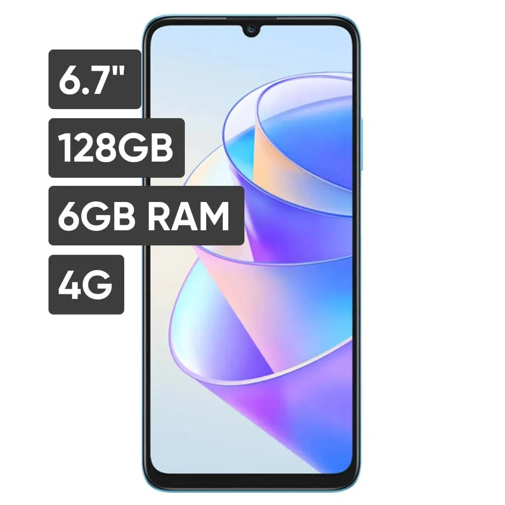 Celular Honor X7a 128GB / 6GB RAM - Camara cuádruple de 50MPX - Color Azul