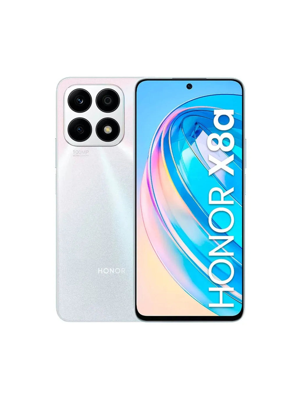 Celular Honor X8a 128GB / 8GB RAM - Camara de 100 MPX - Color Plata