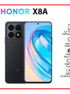 Celular Honor X8a 256GB / 8GB RAM - Camara de 100 MPX - Color Negro
