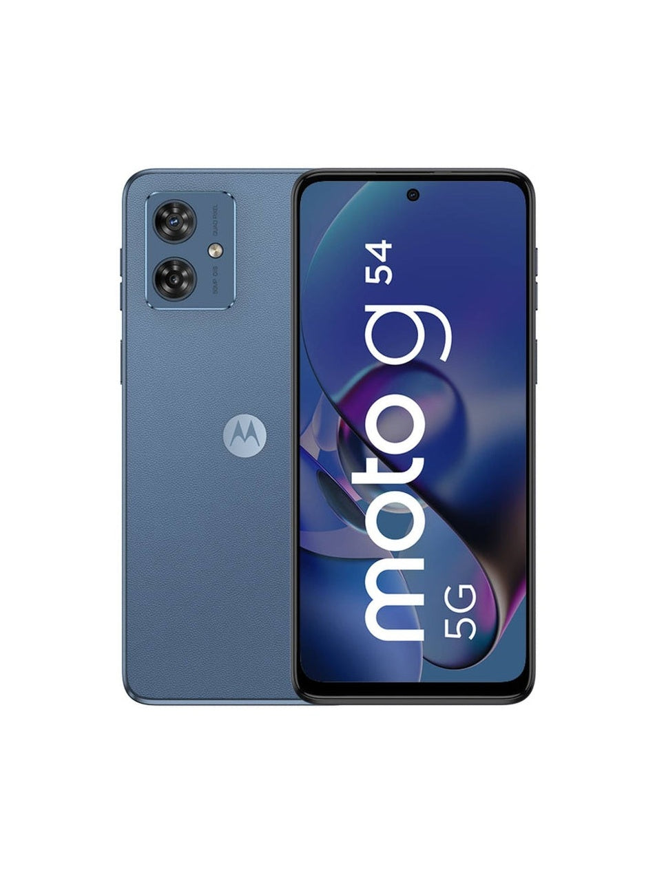 Celular Moto G54 128GB/8GB RAM 5G: Autonomia de Hasta Dos Dias! - Indigo