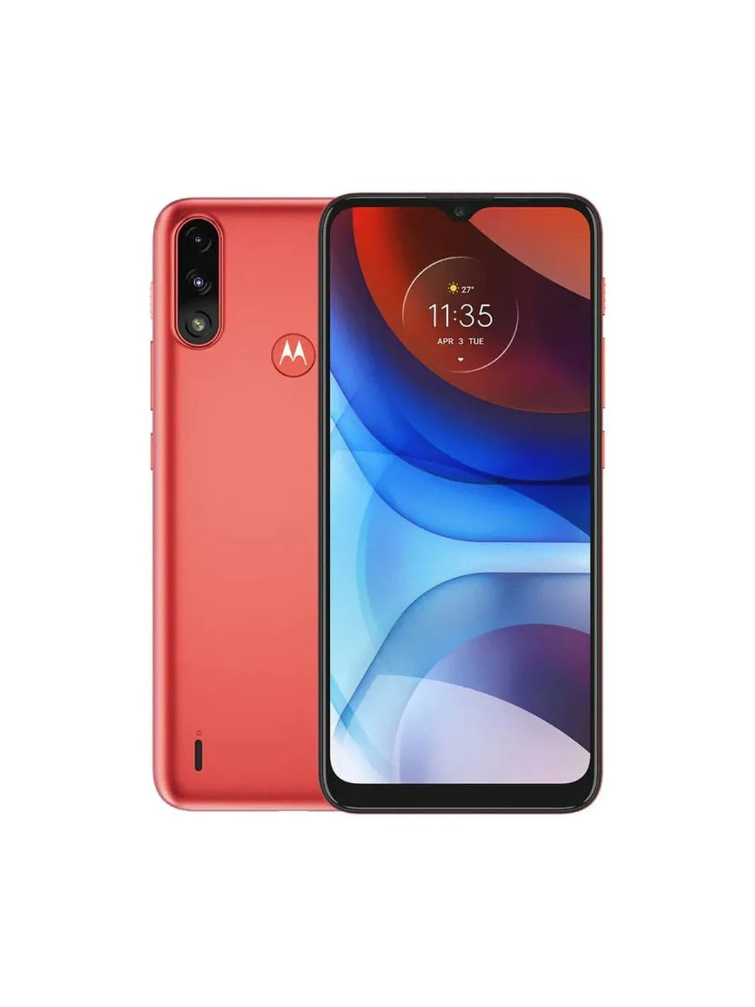 Celular Motorola E7 Power Dual SIM 32GB/2GB Ram 5000 mAh Rojo Coral