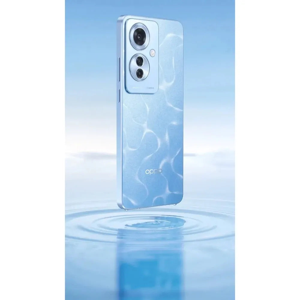 Celular OPPO Reno11 F 5G: Elegancia y Potencia - Azul Oceano