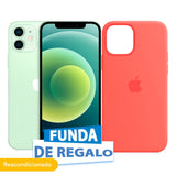 Celular Reacondicionado Apple iPhone 12 Mini 128GB Verde+ Funda de Regalo