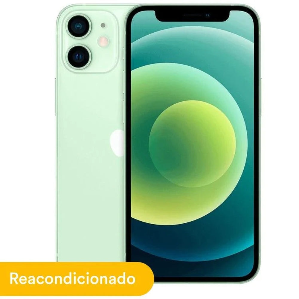 Celular Reacondicionado Apple iPhone 12 Mini 128GB Verde+ Funda de Regalo