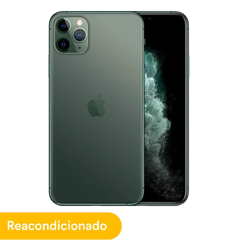 Celular Reacondicionado Iphone 11 Pro Max 64gb/4gb Ram Verde Medianoche