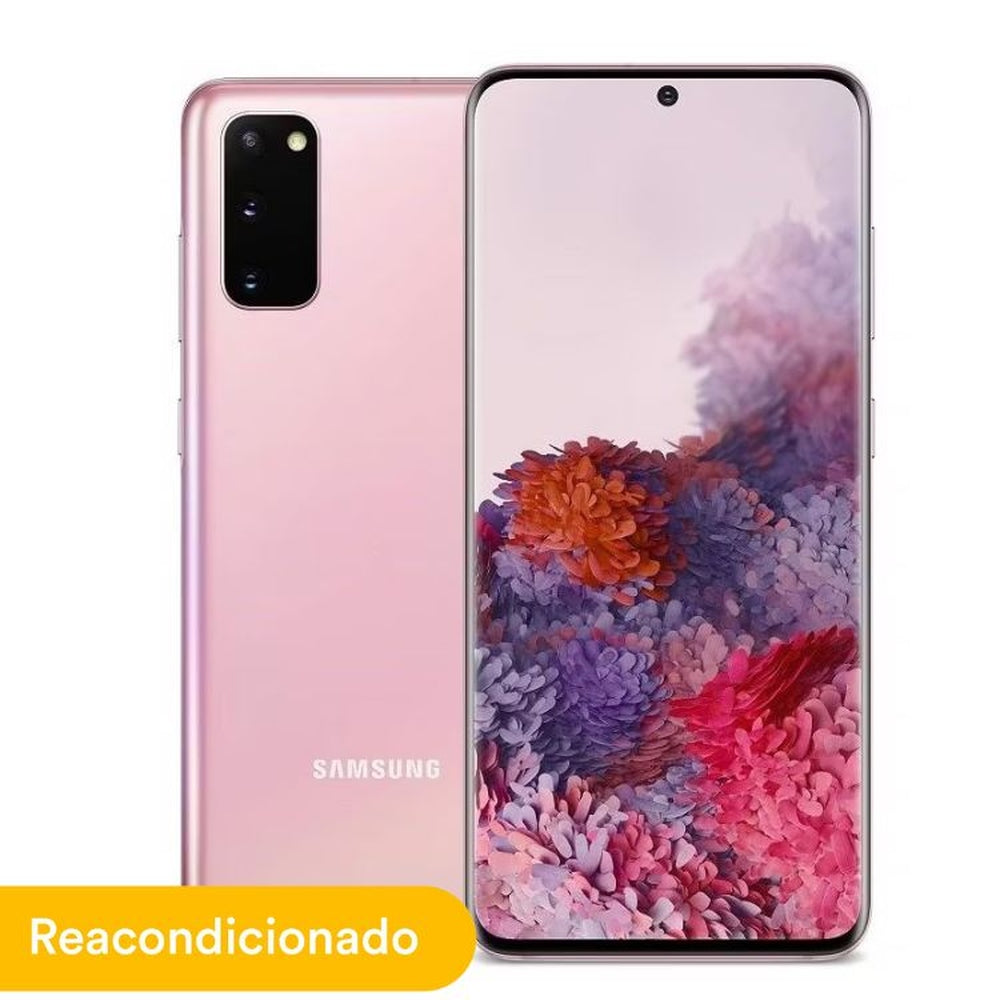 Celular Reacondicionado Samsung Galaxy S20 5G 128GB/12GB RAM Rosa Nubes