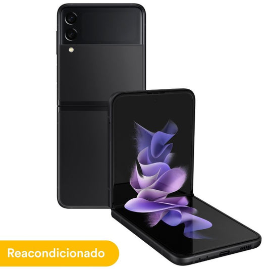 Celular Reacondicionado Samsung Galaxy Z Flip 3 5G 128GB/8GB RAM Phantom Black