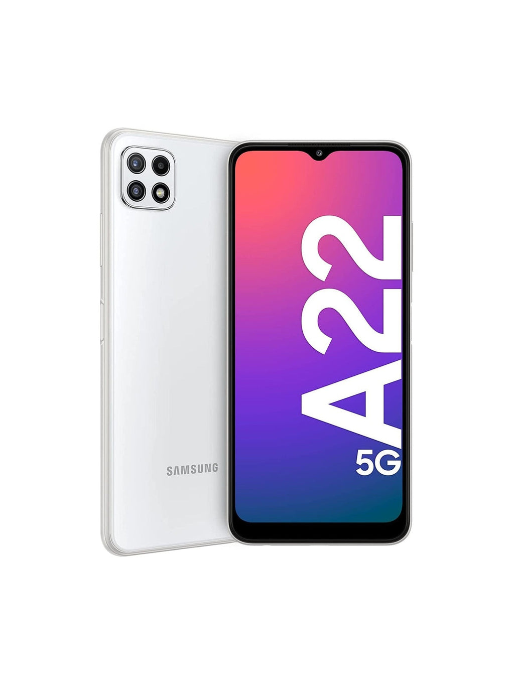Celular Samsung Galaxy A22 5G 128GB/ 4GB RAM Reacondicionado - 48MPX Dual SIM - Blanco