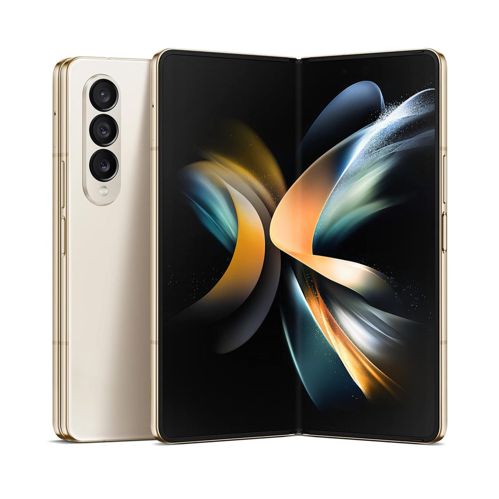 Celular Samsung Galaxy Z Fold 4 de 512GB reacondicionado grado A - Beige