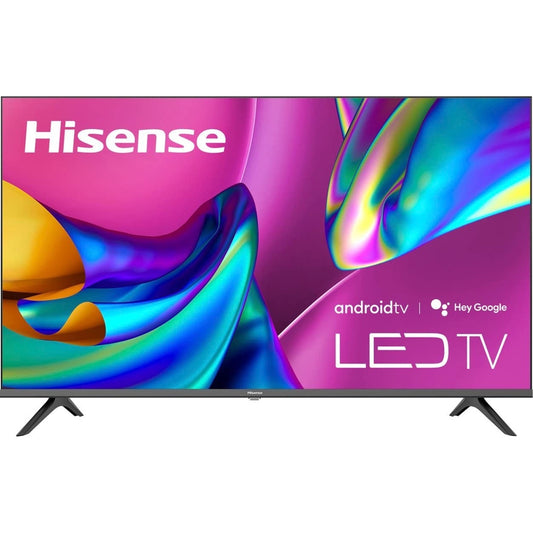 Hisense Serie A4 40 Pulgadas Clase FHD Smart Android TV con DTS Virtual X, Modos de Juego y Deportes, Chromecast Integrado, compatibilidad con Alexa 40A4H, Nuevo Modelo 2022 Negro