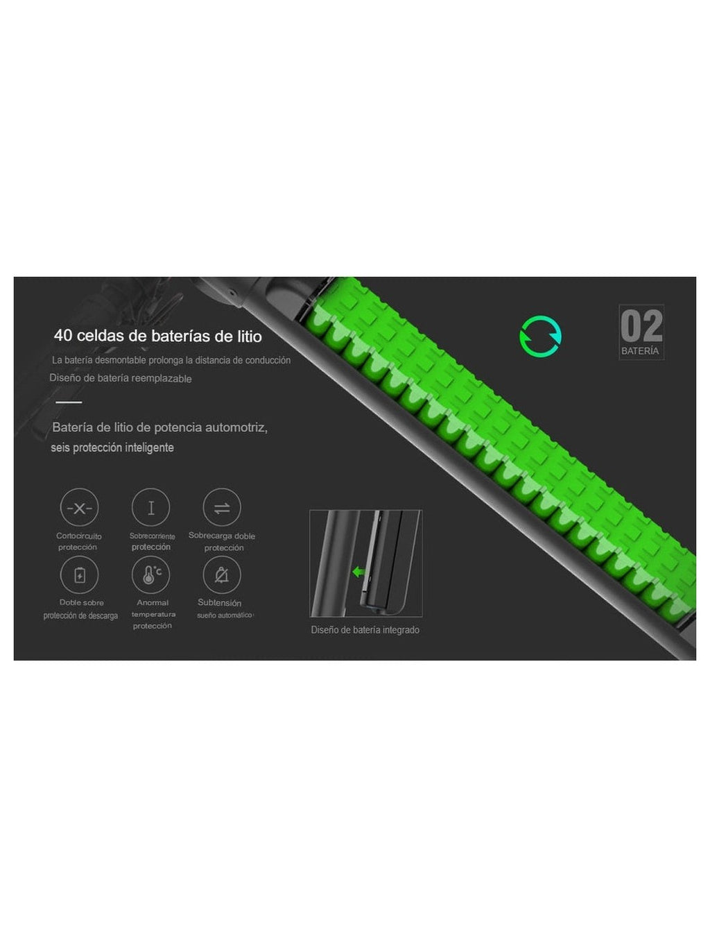 Patin Scooter Electrico HX X8 - Velocidad 25km/h Distancia 45km con Una carga