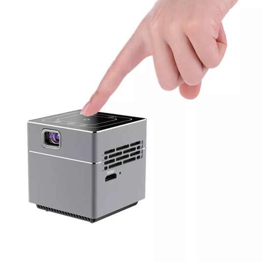 Proyector Portatil CUBE MINI con Smart TV, Netflix, Youtube, Apps Android HDMI - Bateria 2 horas