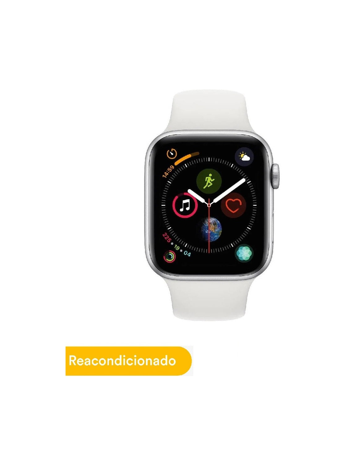 Reloj Reacondicionado Apple Watch Serie 4 44mm - Color Plata