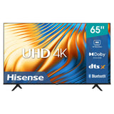 Smart TV Hisense 65 Pulgadas 4K UHD 65A6H Google TV Netflix Disney+