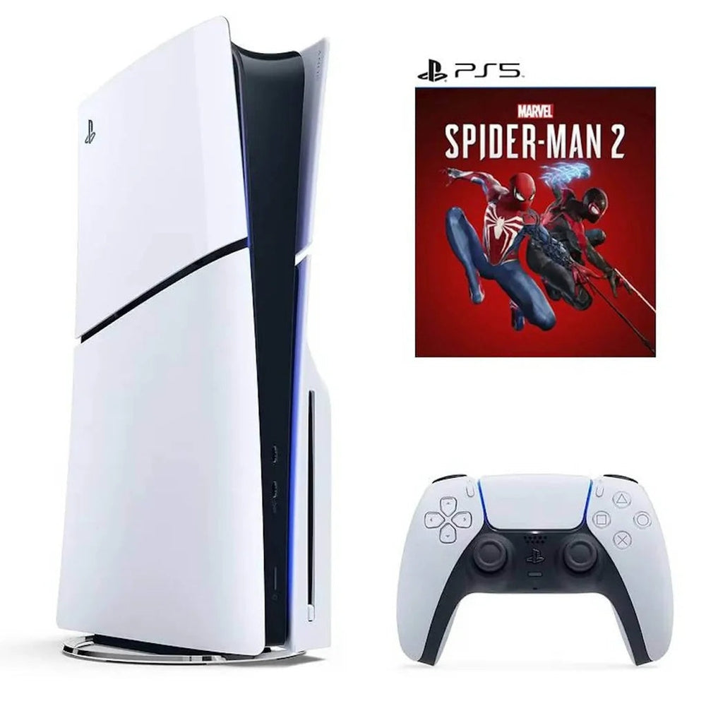 Sony PlayStation 5 Slim Disc Edition 1TB Incluye Spiderman 2