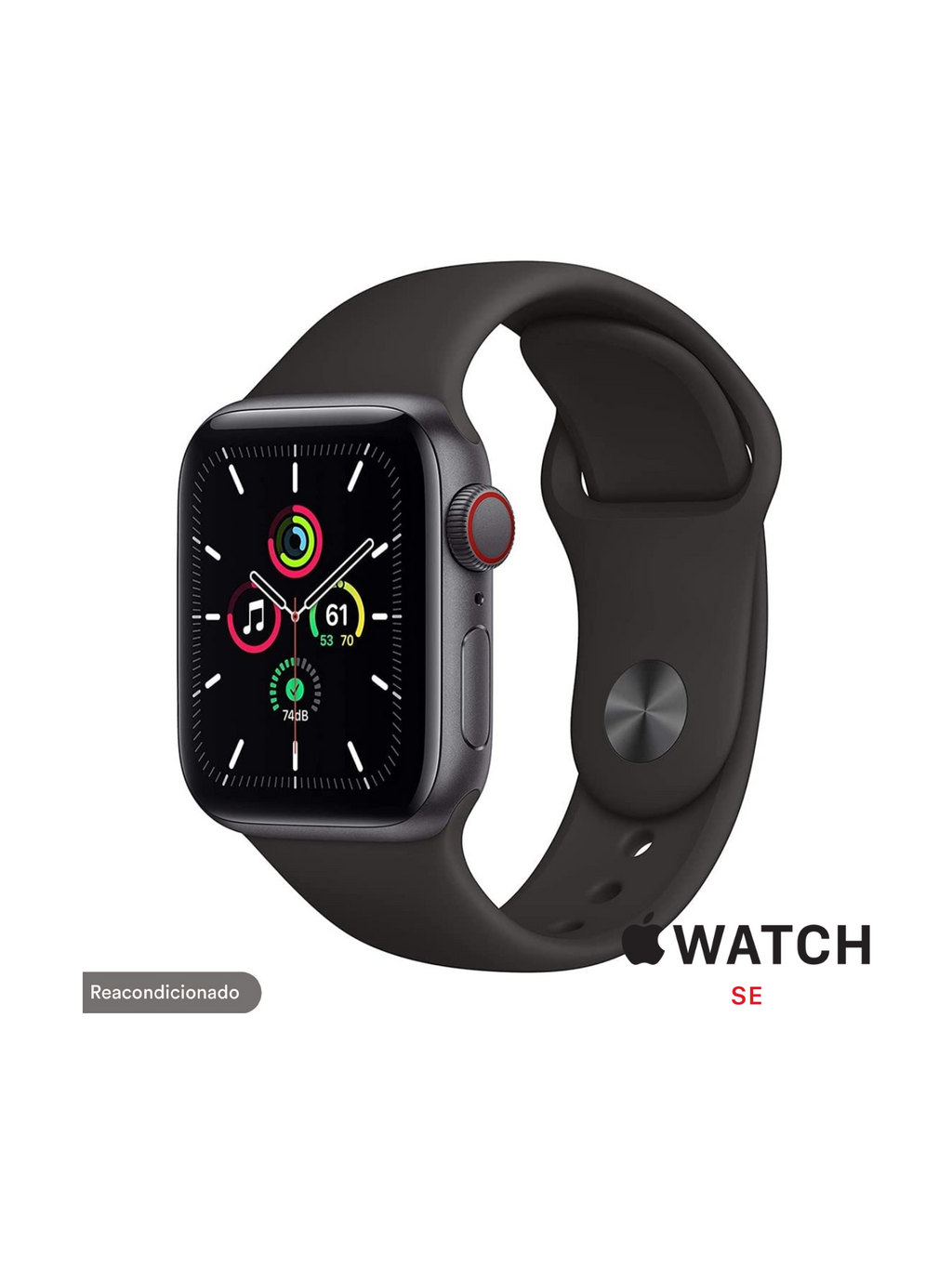 Reloj inteligente Apple Watch SE 40mm - Gris Espacial Reacondicionado Excelente