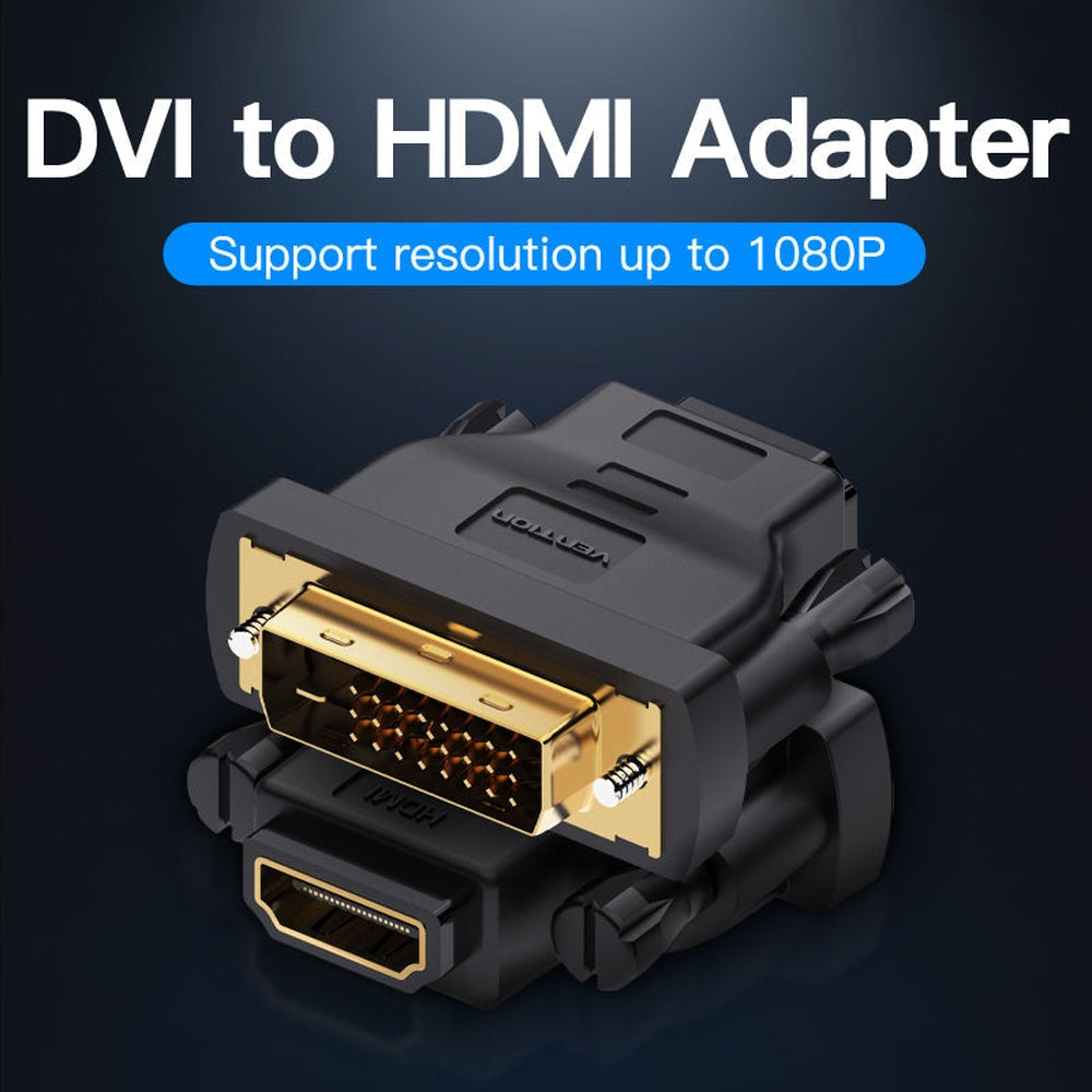 VENTION - Adaptador Vention ECDB0/ DVI Macho - HDMI Hembra