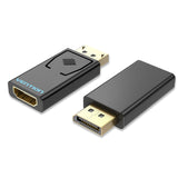 VENTION - Adaptador Vention HBKB0/ Displayport Macho - HDMI Hembra