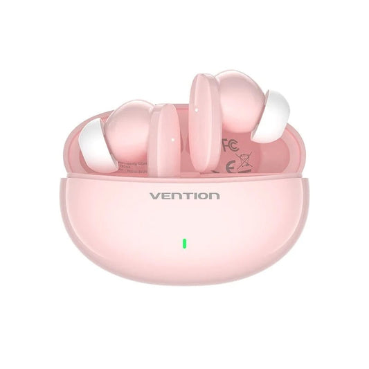 VENTION - Auriculares Bluetooth HiFun Rosa TWS