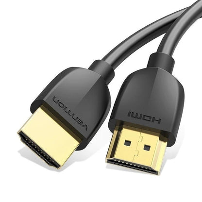 VENTION - Cable HDMI 2.0 4K Portatil Vention AAIBF/ HDMI Macho - HDMI Macho/ 1m/ Negro