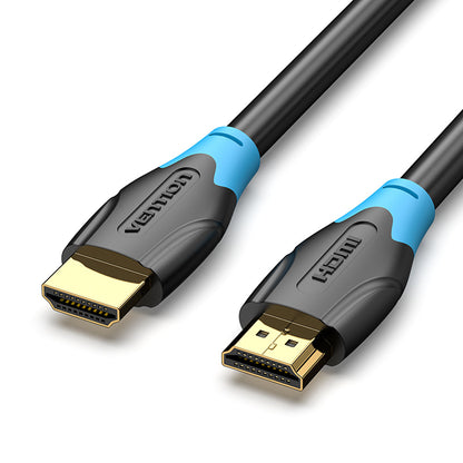 VENTION Cable HDMI 4K de 1 Metro, cable HDMI de alta velocidad de 18 Gbps 2.0, compatible con 4K 60Hz Ultra HD 1080P 3D ARC compatible con monitor UHD, TV, PC, PS5, PS4