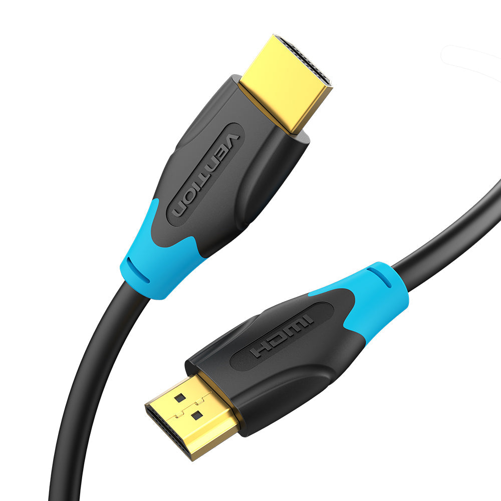 VENTION Cable HDMI 4K de 1 Metro, cable HDMI de alta velocidad de 18 Gbps 2.0, compatible con 4K 60Hz Ultra HD 1080P 3D ARC compatible con monitor UHD, TV, PC, PS5, PS4