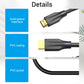 VENTION Cable HDMI 8K de 1 Metro – Cable HDMI 2.1 de ultra alta velocidad de 48 Gbps para 4K @120Hz 8K @60Hz eARC HDR 10 HDCP 2.2 y 2.3 compatible con Roku TV PS5/4 Xbox Blu-ray