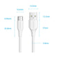 VENTION - Cable USB 2.0 A a C 3A 3m Blanco