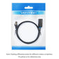 VENTION Cable de Extensión Ethernet Cat 8 Extensor de Cable Lan de 40 Gbps Cat8 Ftp Ethernet Patch Cable de Internet Blindado Rj45 Conector Macho A Hembra para Computadora, Pc, Portátil, Smart Tv 10 P