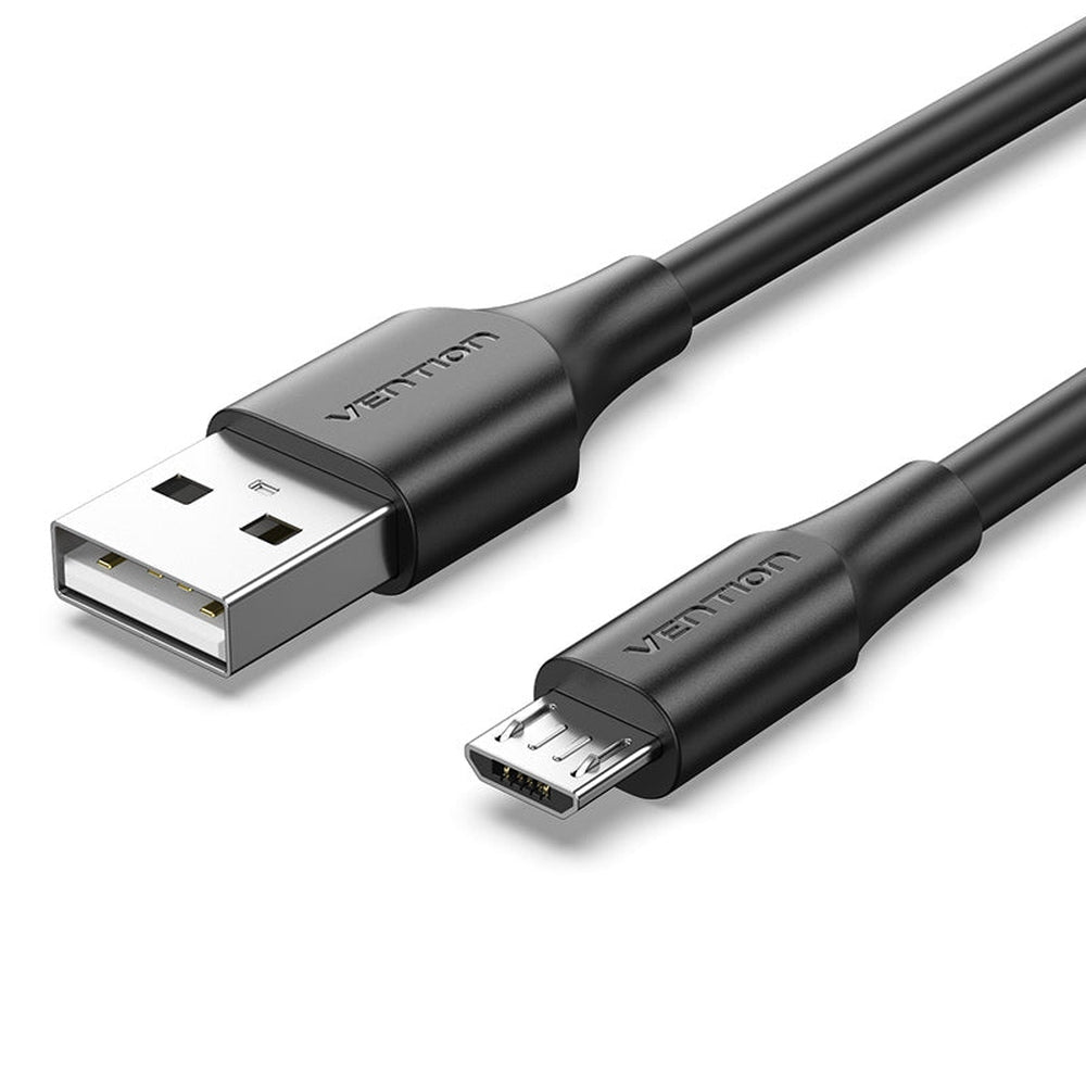 VENTION - USB 2.0 A Macho a Micro-B Macho 2A Cable 0.5M Negro